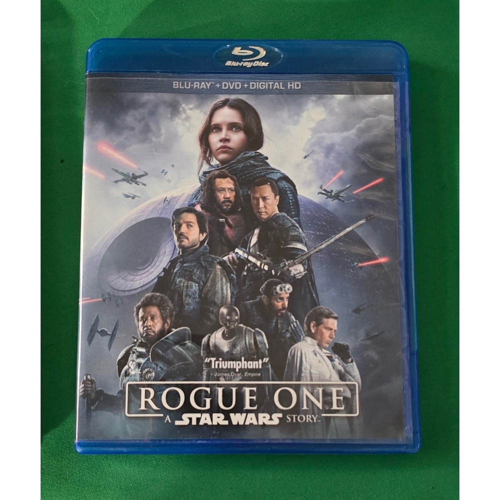 Rogue One A Star Wars Story Blu Ray DVD Digital‎ HD Movie Widescreen